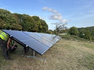 Solar panels fitted by Sunpower Services