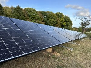 Solar panels fitted by Sunpower Services