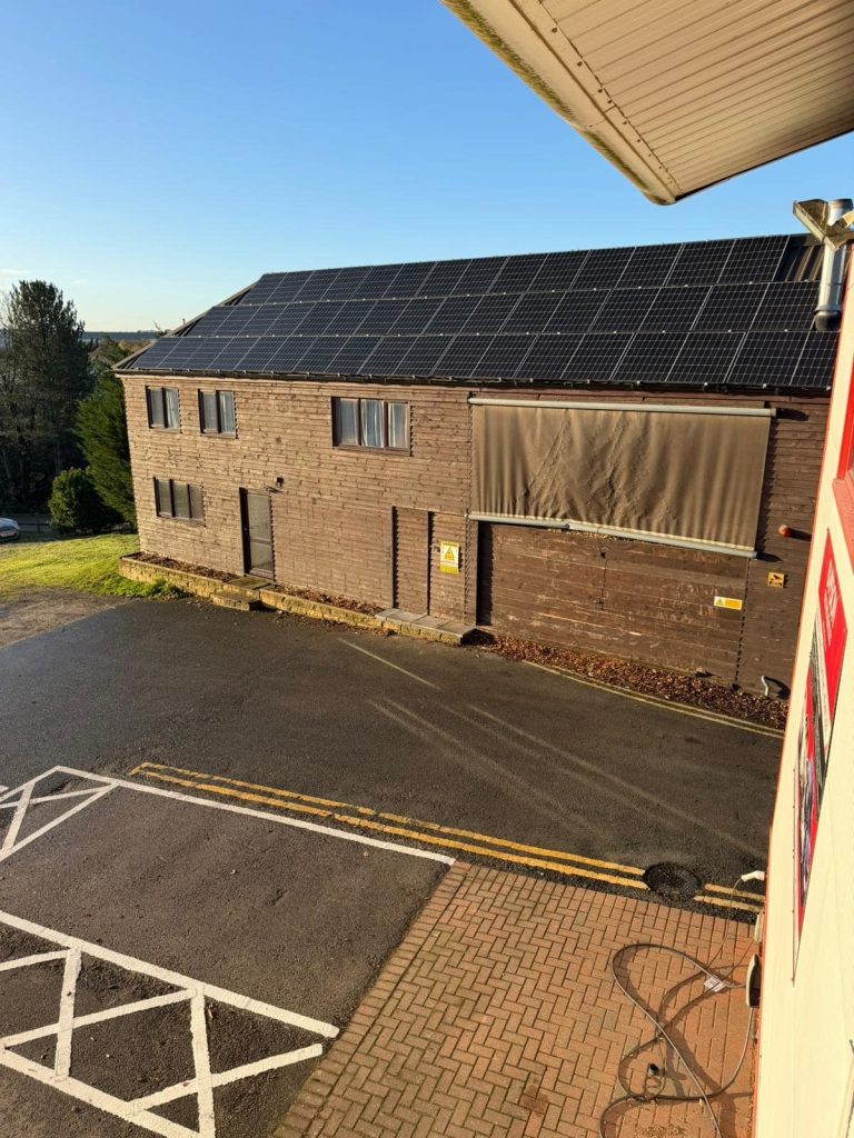 Solar Panels for Business - PV installation in Castleford Yorkshire